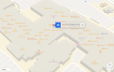 Los Cerritos Shopping Center on Apple Maps